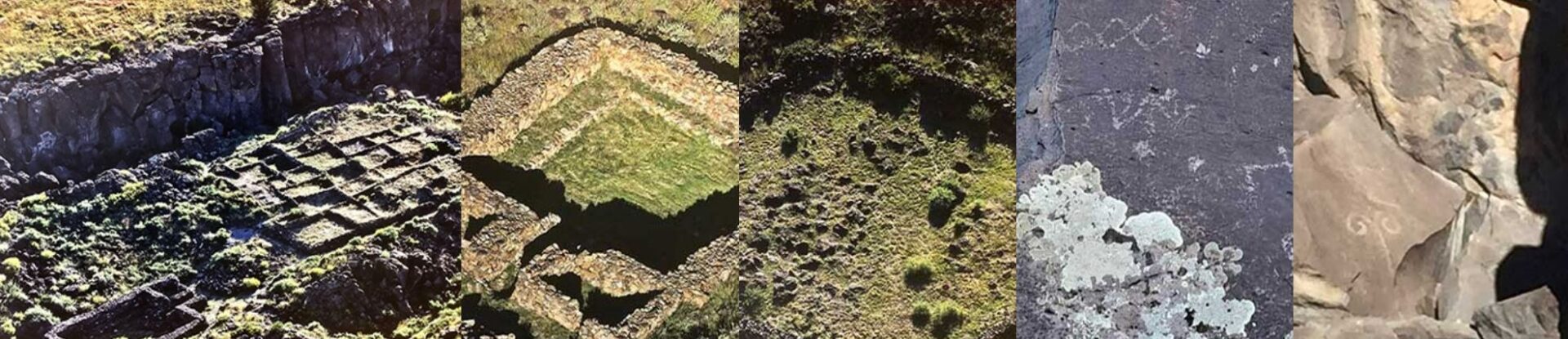 A Collage Image of Land Sample in View